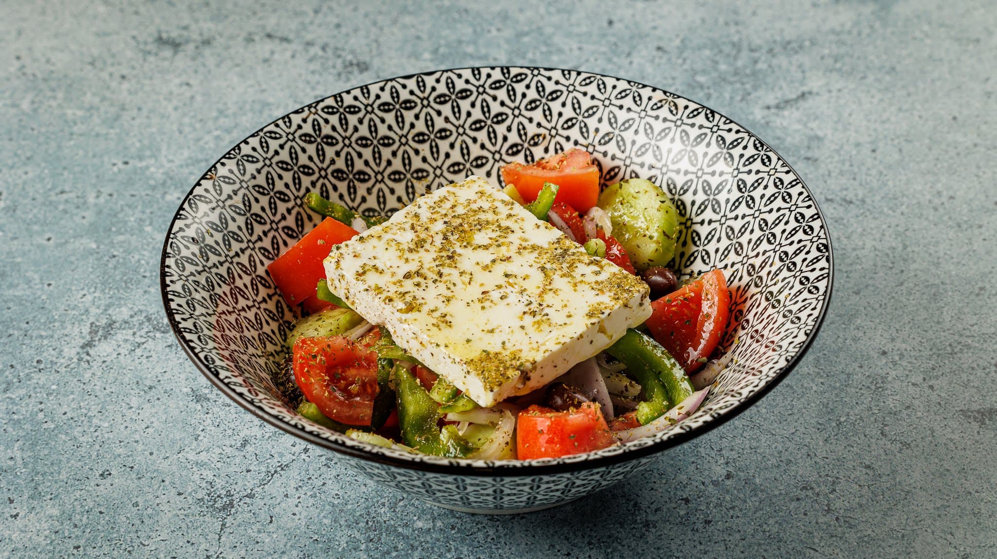 Greek village salad